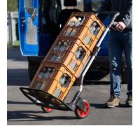 Carrello manuale - MEISTER - 8985710 - Pieghevole - 200 kg - Nero