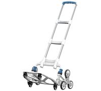 Carrello manuale pieghevole per carichi pesanti Carrello for salire le scale con ruote portatile pieghevole e for la movimentazione del carico Pallet e trasporto su ruote