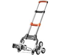 Carrello manuale pieghevole per carichi pesanti Scale di salita pieghevoli con ruote for la movimentazione dei bagagli portatili e traino del carico Pallet e trasporto su ruote