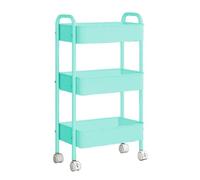 Carrello meccanico a 3 livelli, Carrello portaoggetti con ruote, Carrello organizer multifunzionale, Soluzioni di stoccaggio della cucina, Carrello di utilità del bagno, Organizzatore di stoccaggio di