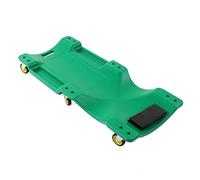 Carrello meccanico di riparazione auto, tavola di bugia per riparazione auto Robusta luce a LED lunga 40 pollici in PE per la manutenzione del veicolo