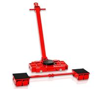 Carrello meccanico per skateboard, carrello con ruote in acciaio e PU, adatto per magazzini e fabbriche