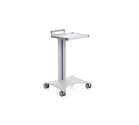 Carrello Medico polifunzionale componibile 1 ripiano 35x40 cm 1 colonna h80 cm