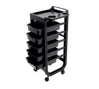 CARRELLO MELCAP 5 RIPIANI MELCAP PER BARBIERE PARRUCCHIERE