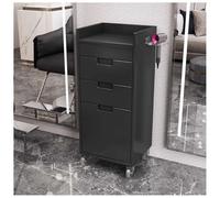 Carrello mobile da salone con ruote, organizer per strumenti per acconciature, stazione di stoccaggio per beauty spa e barbiere