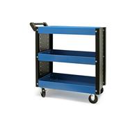 Carrello mobile per attrezzi da laboratorio, 3 ripiani, cassetta degli attrezzi 16_0001521