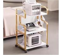 Carrello mobile per estetista con ruote, carrello portaoggetti da salone per trattamenti viso, massaggi e organizzazione tatuaggi