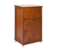 Carrello mobiletto da cucina con ante a ribalta con piano in mattonelle