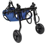 Carrello Mobilità Sedia A Rotelle per Cani, Sedie A Rotelle Regolabili per Animali Domestici per Animali Domestici Disabili, Tutore Gambe E Supporto per L'Anca(Medium)