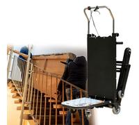 Carrello montascale Elettrico, Sali e scendi Le Scale Senza Sforzo, Batteria Rimovibile, Scale e discese per Il Trasporto di mobili, per logistica e Trasporto,001
