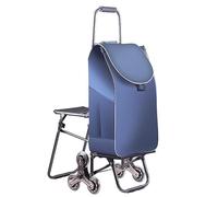 Carrello montascale portatile, multifunzione, con 6 ruote in gomma resistente e copertura impermeabile per un facile trasporto e una capacità di carico pesante