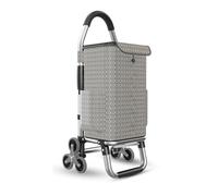 Carrello multifunzionale per salire le scale da 36 litri con capacità di carico di 50 kg, carrello montascale 2 in 1 per un facile acquisto.