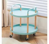 Carrello multifunzione a 3 ripiani - Versatile scaffale portaoggetti per cucina, bagno o ufficio domestico - tavolino e libreria durevole per uso domestico o aziendale