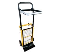 Carrello Multifunzione Portatutto Piattaforma Carrellino Porta Pacchi in Acciaio