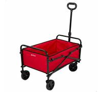 Carrello Multiuso Aktive Rosso Poliestere Acciaio 65 x 94 x 40 cm Pieghevole
