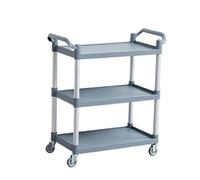 Carrello multiuso con rotelle for carichi pesanti a 3 livelli Carrello da cucina for alimenti di grandi dimensioni