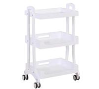 Carrello multiuso con ruote per salone, spa, camera da letto, bagno e ufficio