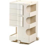 Carrello multiuso in plastica ABS, con ruote e cassetti scorrevoli, carrello professionale per saloni, cucina, strumenti medici, crema