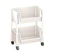 Carrello multiuso mobile con ruote, per cucina, bagno, asilo nido e stanza dei mestieri, soluzione di archiviazione di grande capacità per una facile nizzazione