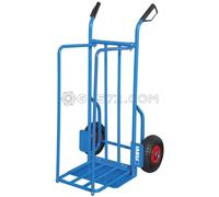 CARRELLO MULTIUSO PORTA PACCHI LEGNA UNIVERSALE RUOTE PORTATA 150 KG FERVI C189