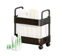 Carrello ondulato: installazione senza problemi, carrello di stoccaggio di capacità massimizzante, carrello portaoggetti massimizza lo spazio per sala di libri, cucina, luoghi stretti, bagno