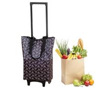 Carrello per acquisti e trasporti capacità di carico pieghevole pieghevole | Carrello per il pranzo per anziani per hotel ristorante appartamento casa vacanze vacanze dormitorio 12/200