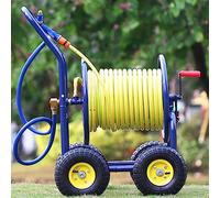 Carrello per avvolgitubo esterno con ruote per giardino, autolavaggio e stoccaggio di irrigazione