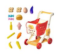 Carrello per bambini che imparano le abilità di shopping giocando a finta