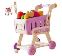 Carrello per Bambini per Bambini CAPPOGNO SHOPTH SHOPTY BASSIME Casi SAFTY Consegna con 13 PC Fini A RUOVO FINE EDATTO EDUCATIVO per GROCHITÀ per GROCHERY Shop