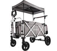 Carrello per bambini pieghevole e da trasporto deluxe FUXTEC FX-CTL900 (colore: grigio)