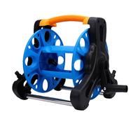 Carrello per Bobina per Tubo da Giardino, Contiene Tubo d'Acqua da 114,8 Piedi, Carrello per Bobina per Tubo d'Acqua per Lavaggio Dell'auto Esterno, Irrigazione, Supporto per