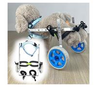 Carrello per cani, Dog Wheelchair Hind Legs Injured Puppy Mobility Support Cart(Size S)