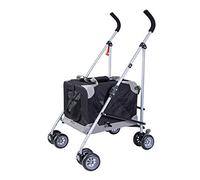Carrello per cani Passeggini per cani di piccola taglia Trasportini e passeggini per gatti premium Passeggini separabili per cani di piccola taglia Facile da piegare e risparmiare spazio