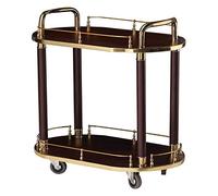 Carrello per casa, hotel, ristorante e bar, in stile Art Deco, per cocktail, tè e stoccaggio, elegante tavolo da portata per bevande