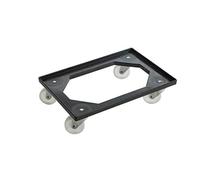 CARRELLO PER CASSETTE SERVICE CON RUOTE CM.60X40