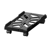 Carrello per computer - Supporto per CPU portatile ventilato, scaffale per scrivania, supporto per PC sotto la scrivania | Il design robusto organizza posti di lavoro ed è un tragba personalizzabile