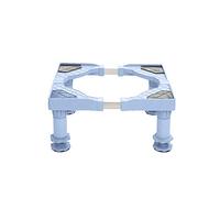 Carrello per Elettrodomestici Base per lavatrice e asciugatrice, base per frigorifero, supporto per frigorifero regolabile in altezza, lunghezza 50-60 cm, supporto per lavatrice e asciugatri