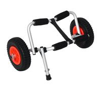 Carrello Per Kayak E Canoa Pieghevole In Alluminio Con Imbottiture Antiscivolo