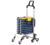 Carrello per la spesa leggero pieghevole in alluminio Carrello da arrampicata Carrello portatile per il trasporto della spesa compatto per la spesa facile Shopping e spostamento