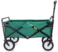 Carrello per la spesa pieghevole - Carrello da giardino resistente - versatile carrello multiuso per campeggio, picnic, gite in spiaggia, spesa e pesca