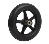 carrello per la spesa ruote in plastica Un accessorio for sedia a rotelle manuale Ruota anteriore universale con Beacomplete Set di 6 pollici 7 pollici 8 pollici Ruota anteriore solida Piccola ruota/g