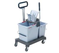 >Carrello per le pulizie UltraSpeed Pro Doppio con barra Vileda