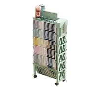 Carrello per libreria mobile a 6 ripiani, scrivania per casa, ufficio e aula - Soluzione versatile per archiviare file per una nizzazione efficiente