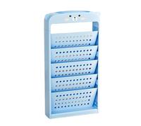 Carrello per libri a rotelle spaziale, design di grande capacità, organizer rimovibile multiuso per bambini e adulti