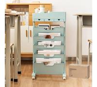 Carrello per libri mobile per camera da letto, libreria con ruote, colore bianco, perfetto per biblioteche scolastiche e uso domestico, soluzione salvaspazio