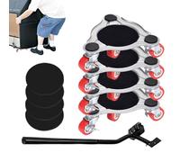 Carrello Per Mobili Pesanti - Carrello Triangolare In Acciaio Al Carbonio Con Ruote | Strumento Per Sollevare E Spostare Mobili Di Grandi Dimensioni, Divani, Armadietti, Frigoriferi, Pianoforti