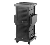 Carrello per parrucchiere Gabbiano 100C nero