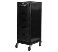Carrello per parrucchiere Gabbiano FT65-A (nero)