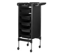 Carrello per parrucchiere Gabbiano FX11-5 (nero)