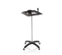 Carrello per parrucchiere regolabile porta oggetti tintura Portaoggetti bianco o nero